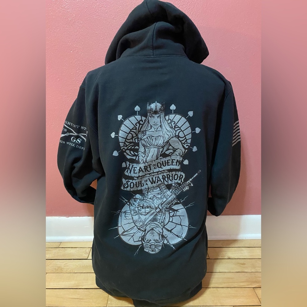 Grunt Style XL Queen Warrior Hoodie
